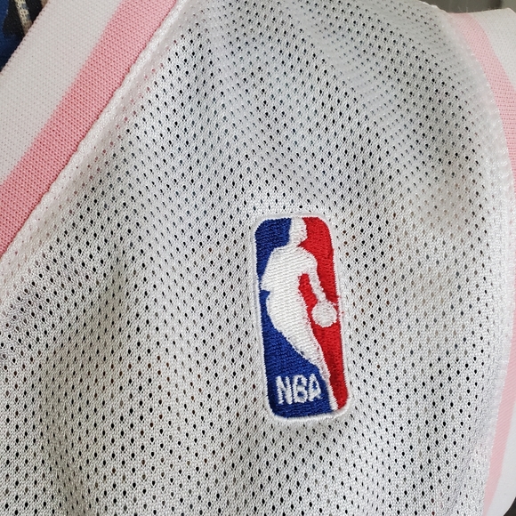 NBA ADIDAS~ BOSTON CELTICS PINK & WHITE "PIERCE 34" JERSEY! - Picture 5 of 16